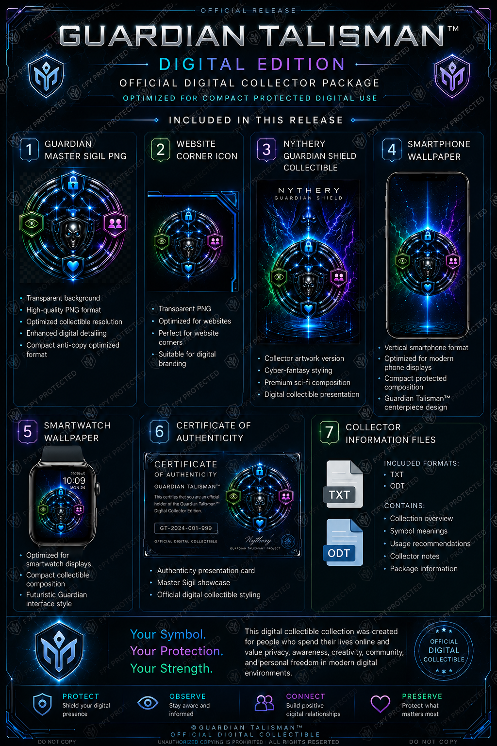 Guardian Talisman™ — Cyber Protection Sigil (Digital Edition)